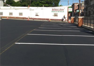 commercial lot line striping design